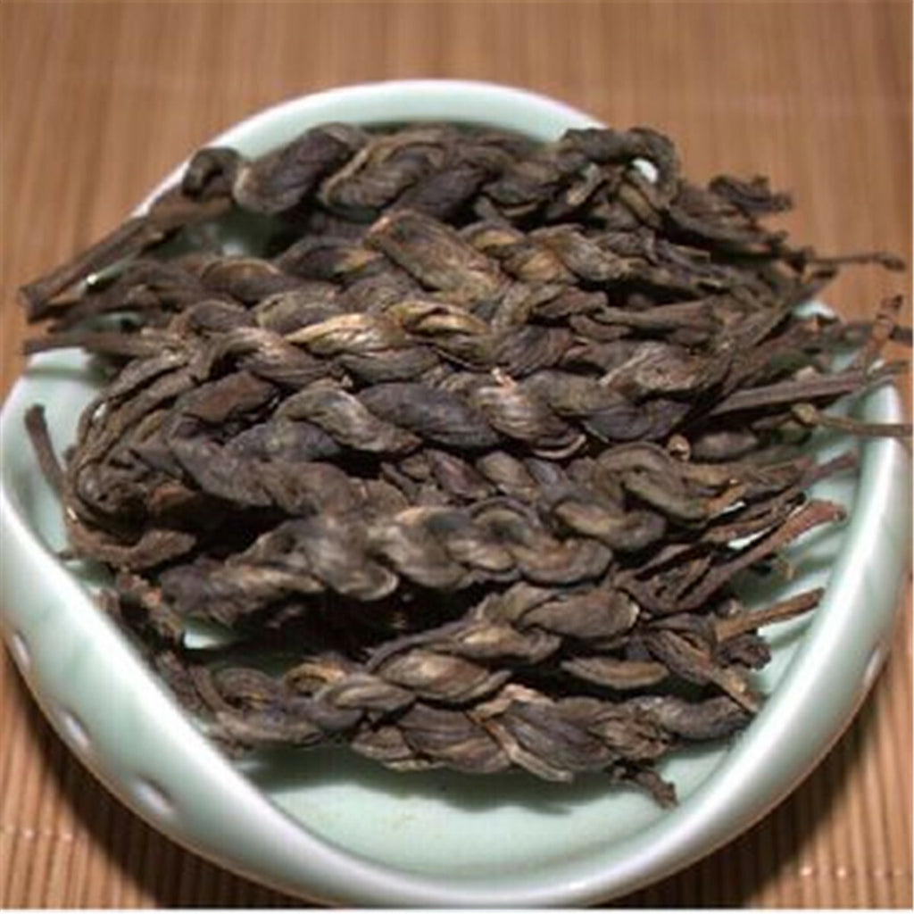 Yunnan Snowy Handmade Plait Puer Tea Healthy Drink Puer Green Tea Raw Pu-Erh Tea