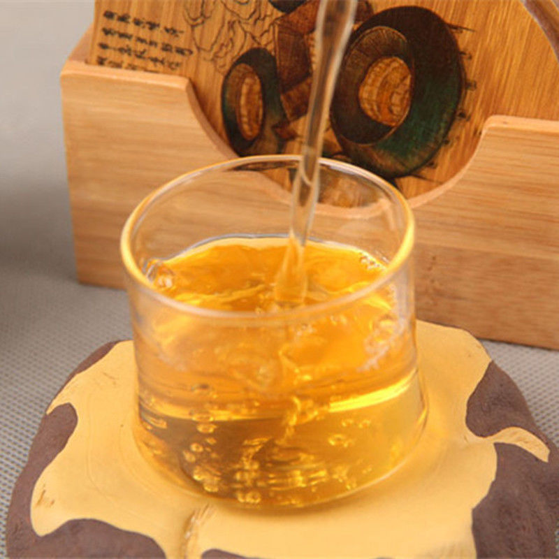 HelloYoungHandmade pu-erh tea 100g raw Pu'er tea ecology old tree organic green sheng puer