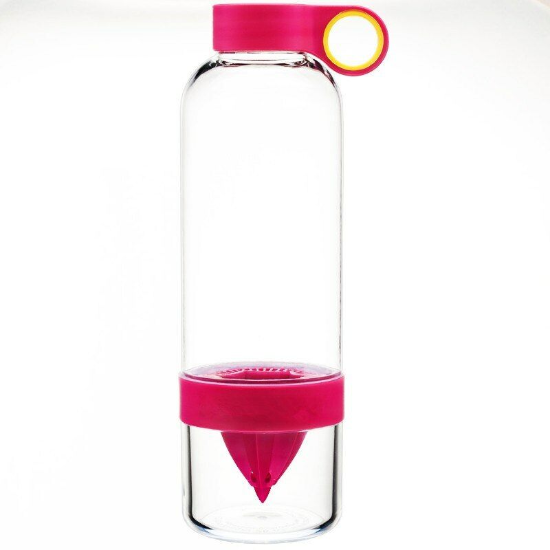Sports Outdoor Bottles Juice Drinkware Lemon Fruit Plastic Bottle Drinking Water