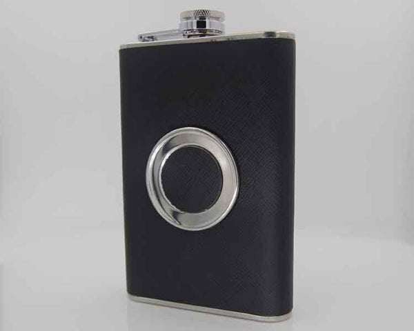 8oz Stainless Steel Folding Alcohol Portable Flagon Hip Flask Wine Pot Whiskey