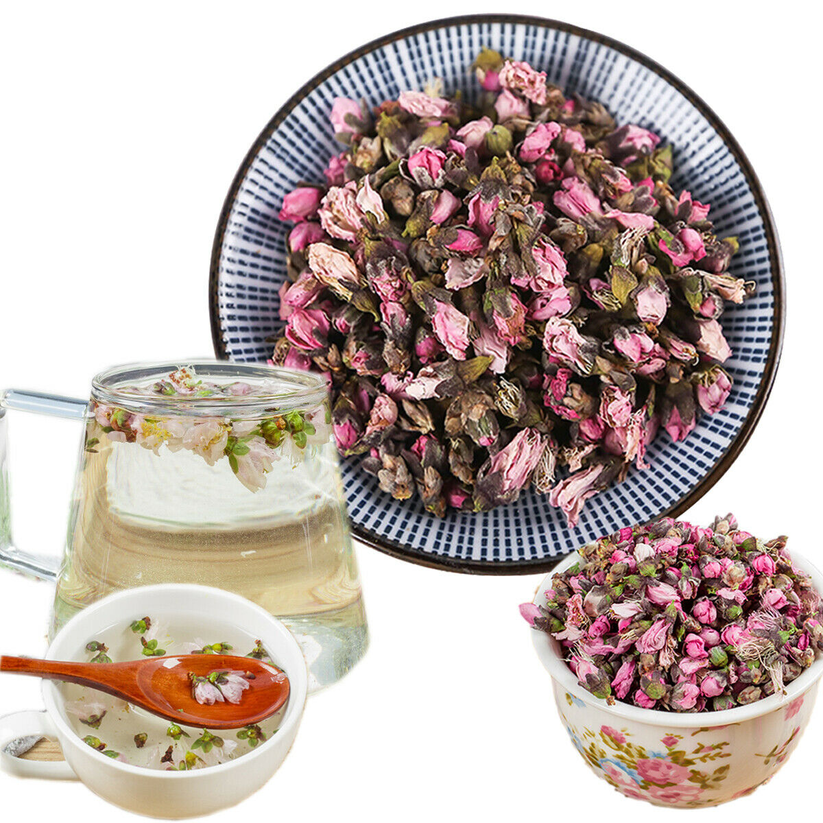 HelloYoung New Premium Flower Tea Dried Peach Bulk Peach Blossom Fresh Chinese Health Care Main image