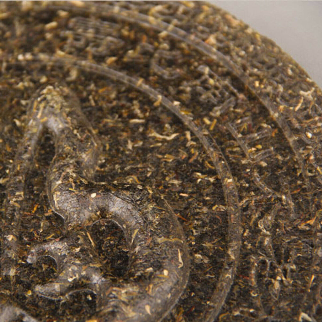 HelloYoung 400g Puerh Tea Craft Ornaments Carving Craft Tea Cake The Horse Ancient Road Gift Cha