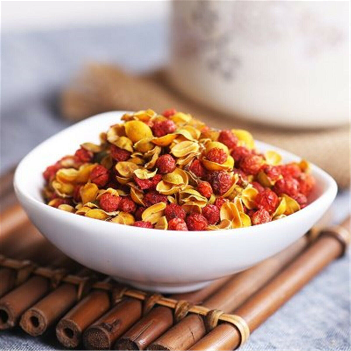 HelloYoung Herbal Tea Julibrissin Flower Bud Dried Natural Albizia Silk Tree He Huan Hua Main image