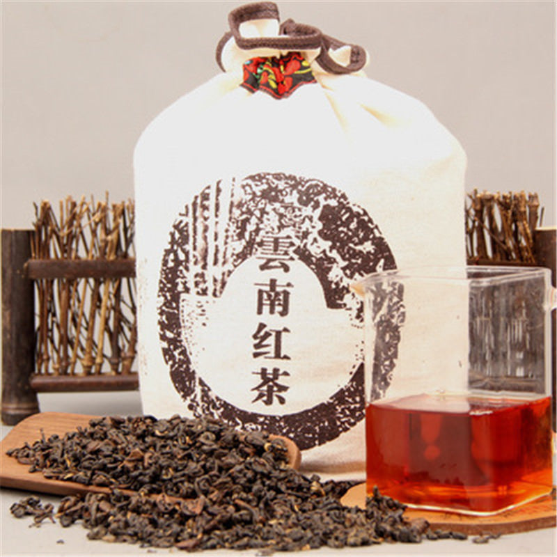 1000g Black Dianhong Tea Kunming Crested Early Spring Honey Rhyme Gold Fresh Tea