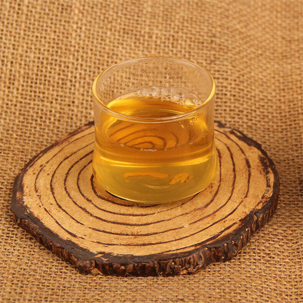 HelloYoung China Puer TeaCake Pu Erh Cha Spring Tea Handmade Fermented Leaf Kongfu Tea 357g