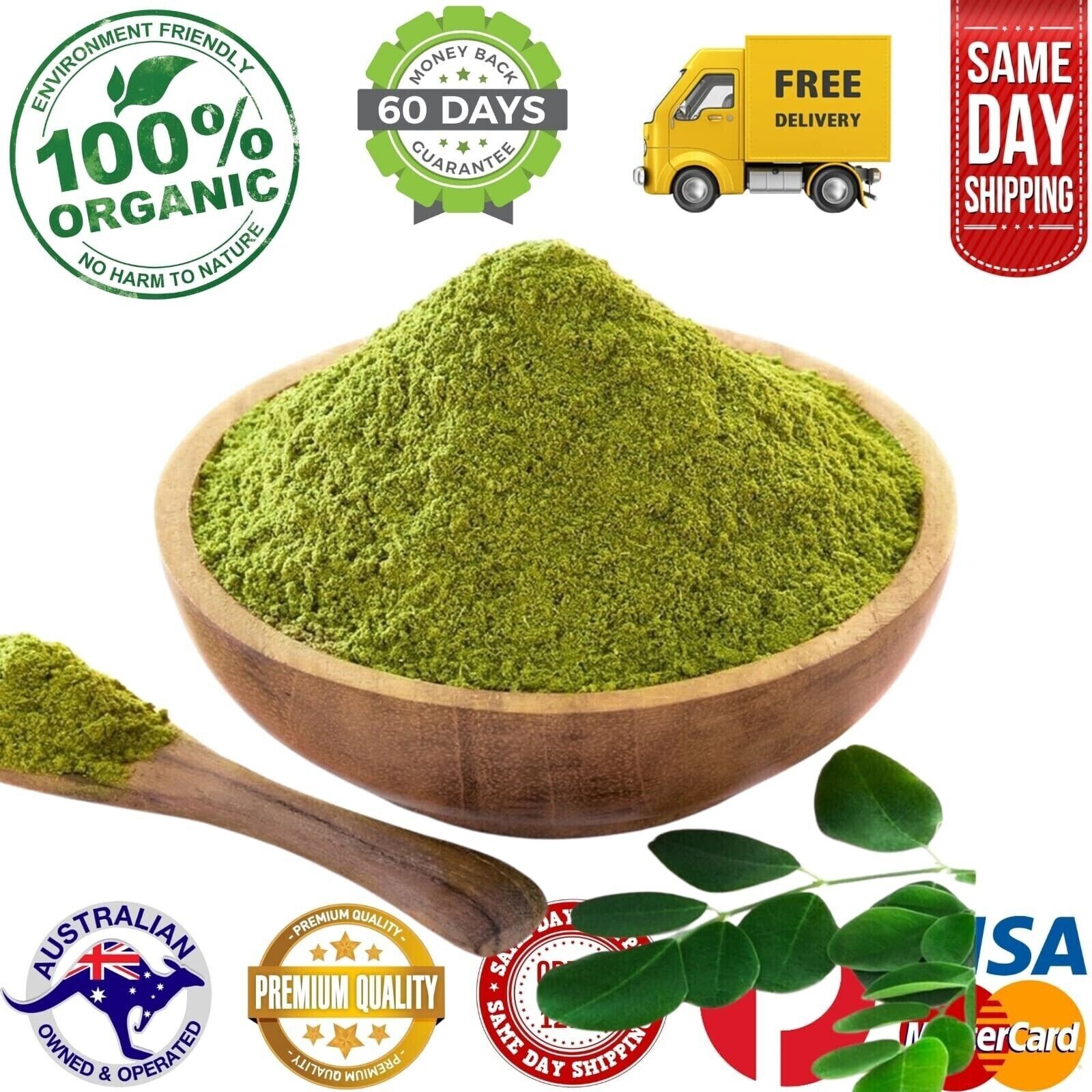 Organic Moringa Leaf Powder Oleifera Premium Herbs Quality Herbal Wholesale Secondary image