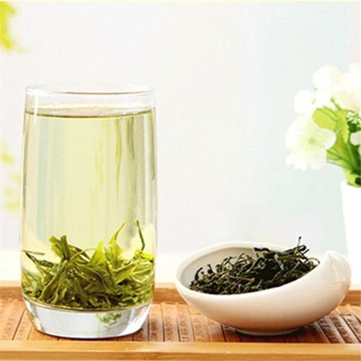 HelloYoung Green Tea Organic Early Spring Weight Loss Sheng Cha Huangshan Maofeng Tea 250g Main image