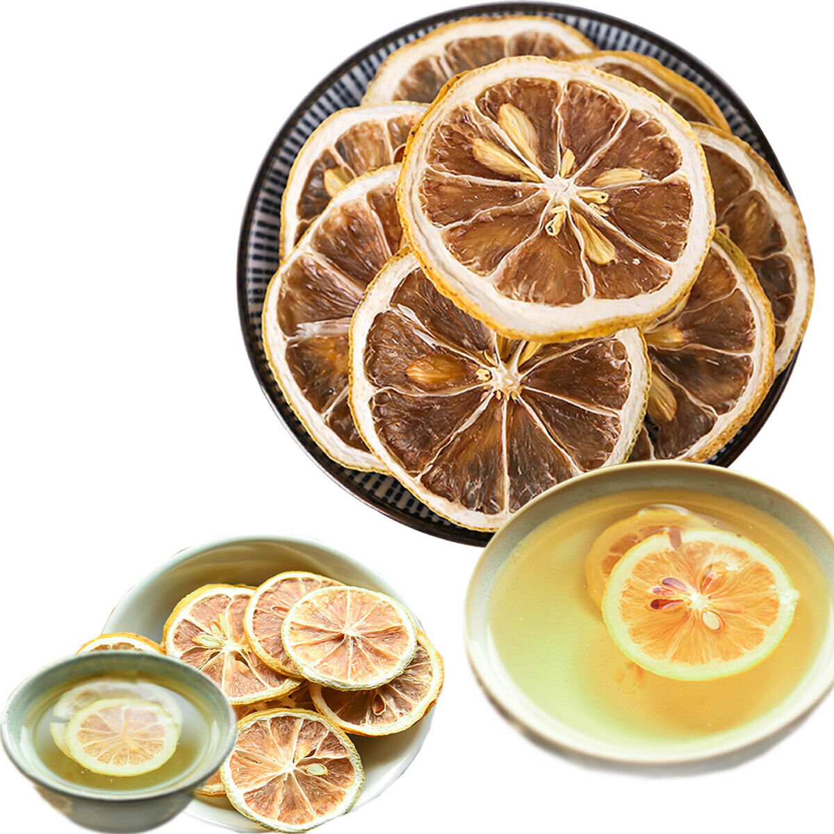 Dried Fruit Tea Lemon Tea Lemon Slices Freshly Soaked Scented Tea Healthy Food Main image