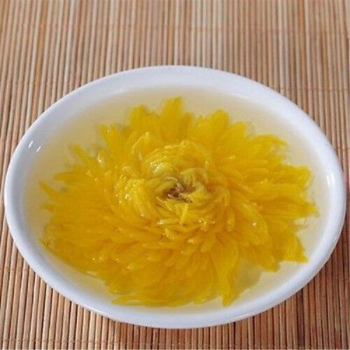 HelloYoung 4Pcs Gold Huang Ju Chrysanthemum a Large Cup of Organic Chrysanthemum Herbal Tea Secondary image