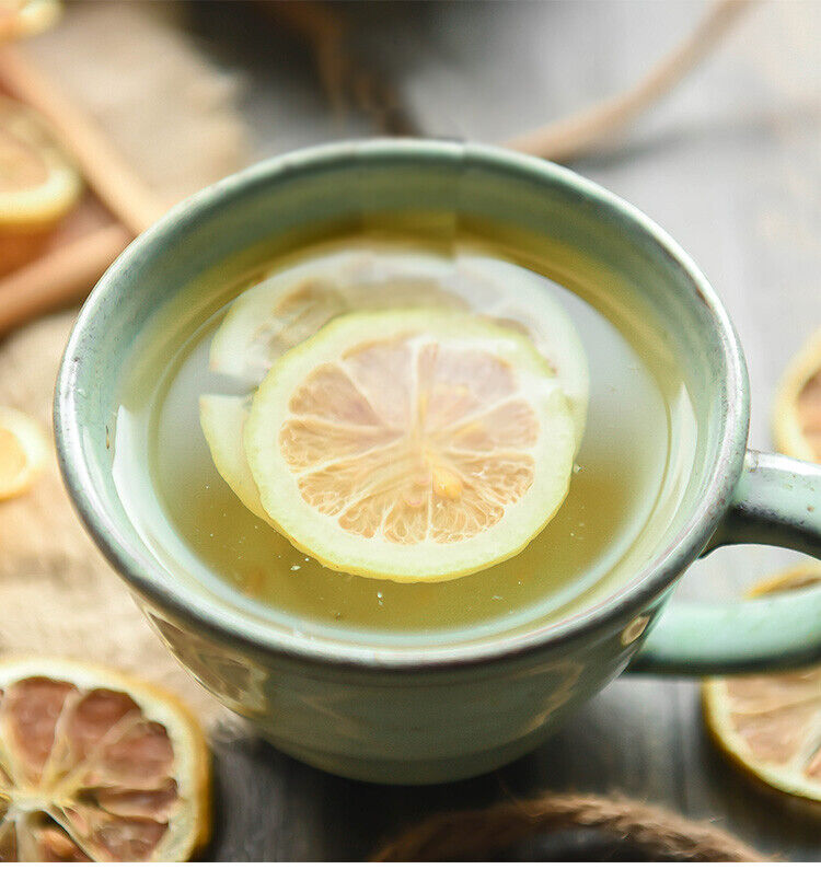 Lemon Tea Lemon Slices Dried Fruit Tea Freshly Soaked  Scented Tea Healthy Food