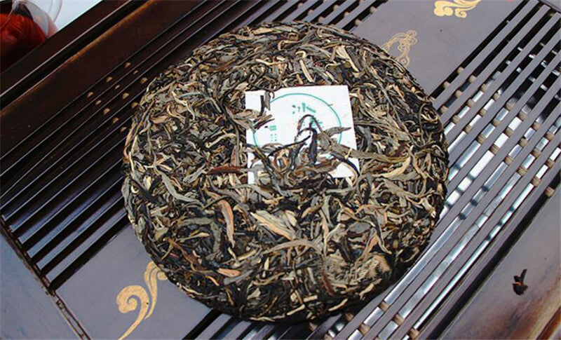 Yunnan Cha Puer Tea Cake Sheng Tea Bingdao Old Tree Green Tea Health Drink 357g Secondary image