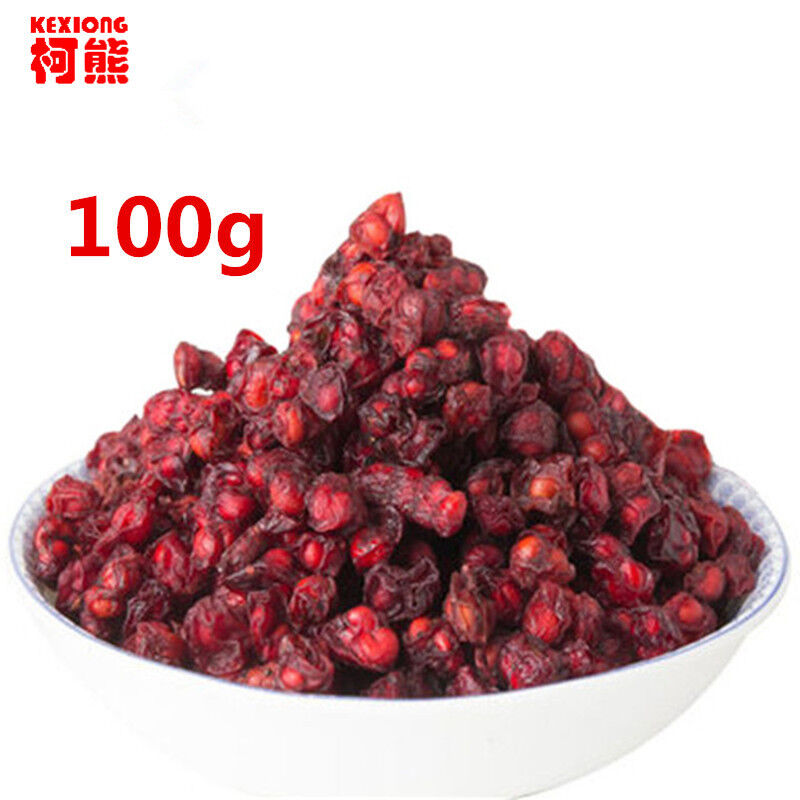 HelloYoung 100g Organic Wild Dried Ecology Schisandra Authentic Chinensis Five Flavor Berry