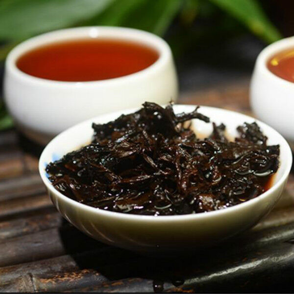 HelloYoung Black Tea Original Pu'er Tea Premium Ripe Pu-erh Tea Cake Cooked Puerh Tea 357g
