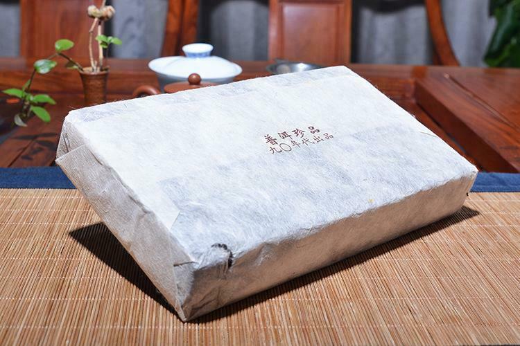 HelloYoung Cooked Pu erh Tea Brick Thousands of Years Old Trees Ripe Puerh Tea Yunnan 1000g