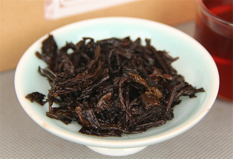 HelloYoung Old Tree Organic Health Chinese Puer Tea Boxed Ripe Pu-erh Loose Black Tea 120g