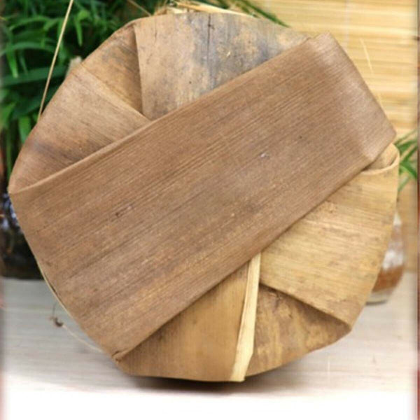 HelloYoung Top Grade Ripe Puer Black Tea Cake Healthy Food  Yunnan Qizi Old Tea Cooked Cake