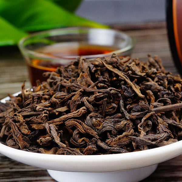 HelloYoung Organic Puerh tea Cooked Tea Barrel Black Tea High Mountain Chinese Puer cha250g