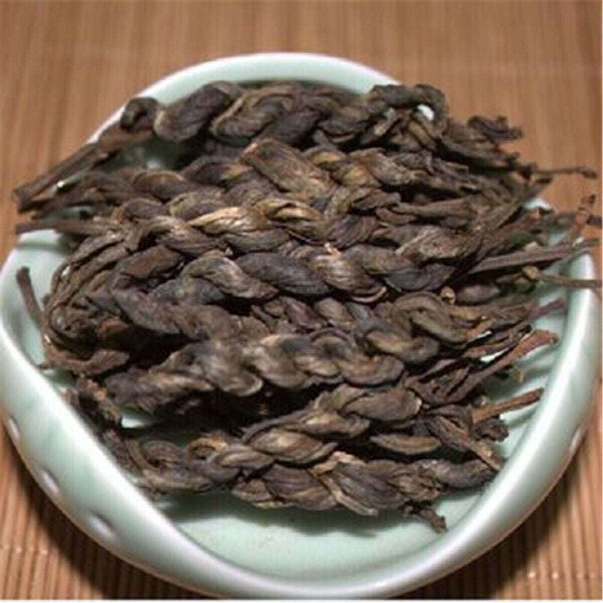 HelloYoung Healthy Food Handmade Plait Puer Tea Green Tea Yunnan Snowy Raw Pu-Erh Tea