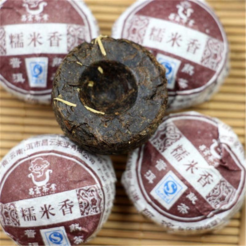 100g Yunnan Puerh Tea Glutinous Rice Flavor Puer Tuocha Black Tea Ripe Pu Er Tea