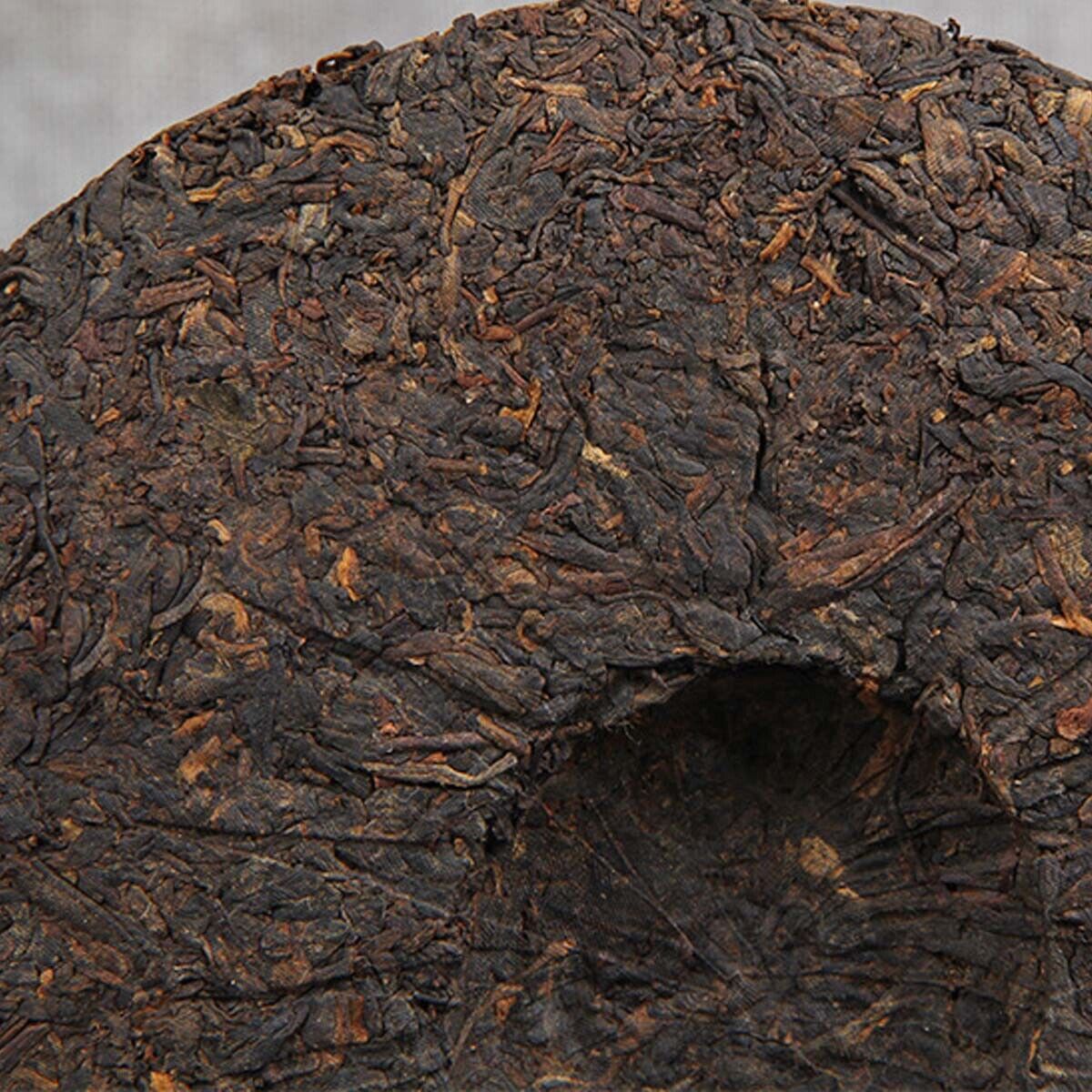HelloYoung Jingmai Mountain Chen Xiang Old Black Tea Organic Premium Cooked Puerh Tea 357g