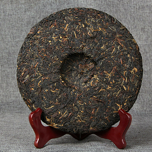 HelloYoung Black Tea Cake Ancient Tree Red Tea Big Leaf  Tea Chinese Health Green Food 357g