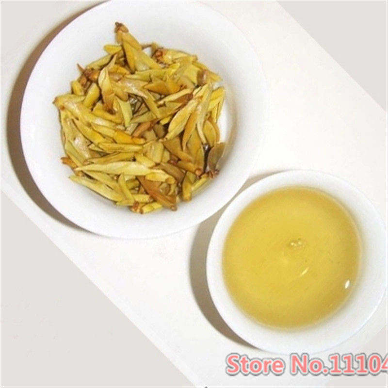 HelloYoung100g China Specials Organic Loose White Tea Pu Er Buds Wild Pu'er Tea Puerh Raw Secondary image