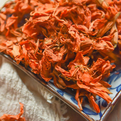 HelloYoung Dried Lily Tea Dried Flowers Tea Handmade Picking Elmination of Toxicant Healthy