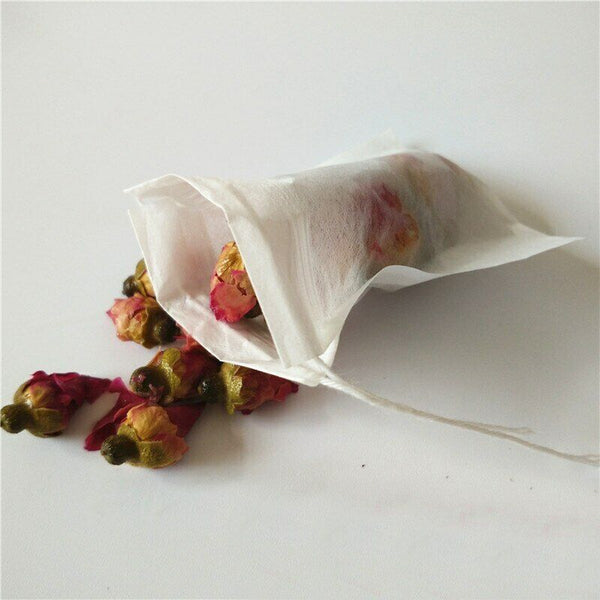 Tea Infusers Tea Bags with String Filter Paper for Herb Loose Tea Bag Tea Set