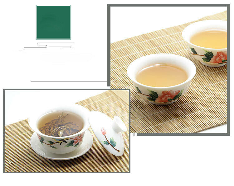 HelloYoung Organic Jasmine Green Tea Premium WhiteHair Monkey Jasmine Flower Tea Loose Leaf