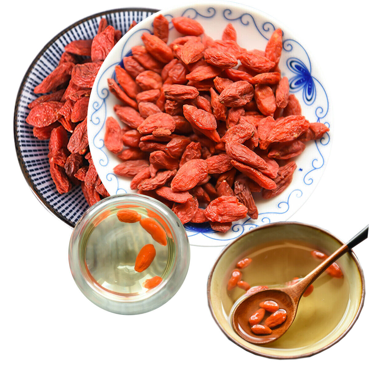 Chinese Goji Berries Wolfberry Tea Natural Lycium Pure No Need Wash Green Food Secondary image