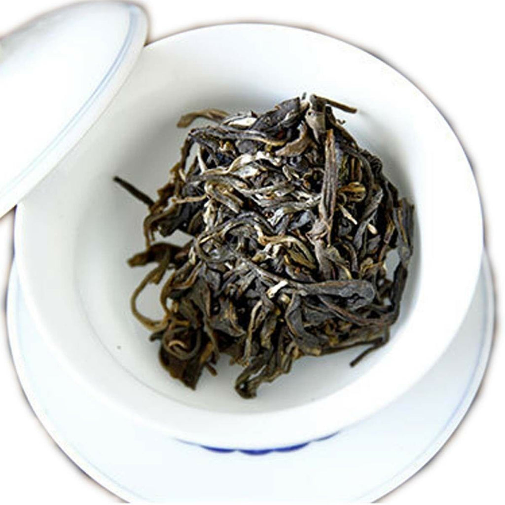 HelloYoung 500g Yunnan Raw Puer Tea BingDao Ancient Pu'er Tree Old Puerh Tea Bamboo Package