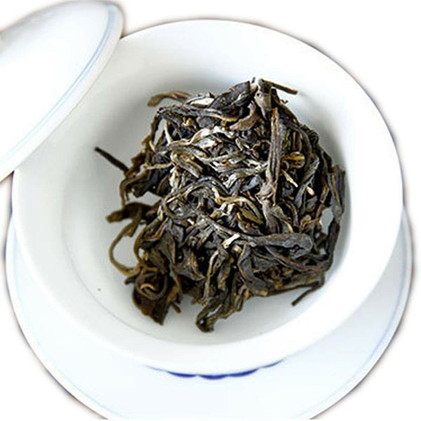 HelloYoung 500g Yunnan Raw Puer Tea BingDao Ancient Pu'er Tree Old Puerh Tea Bamboo Package