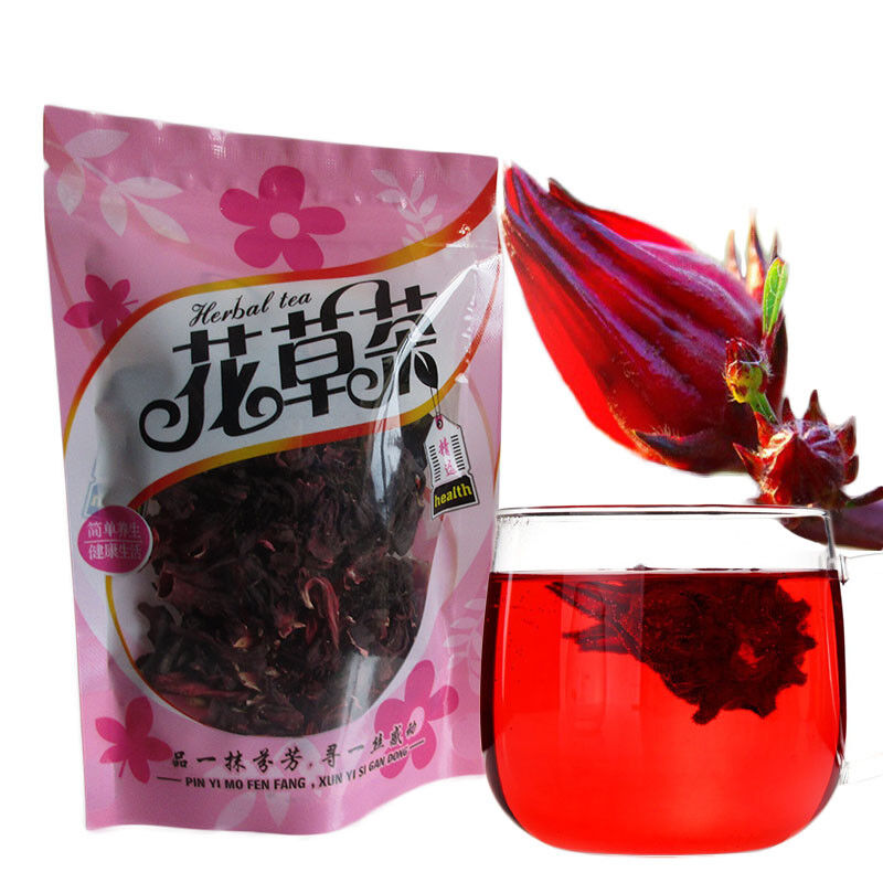 HelloYoung Detox Healthy Drink Hibiscus Tea Roselle Tea Organic Natural Flower Herb Tea 50g