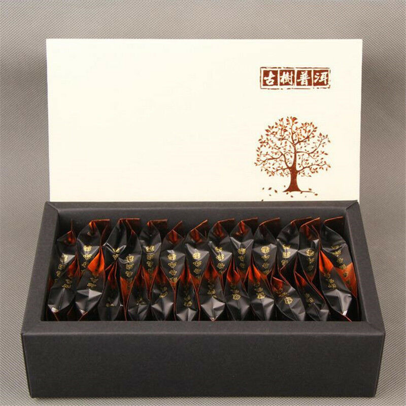 HelloYoung 25Bags 125g Mini Puer Tea Natural Ripe Puerh Tea Chinese Loose Tea Shu Pu er Tea