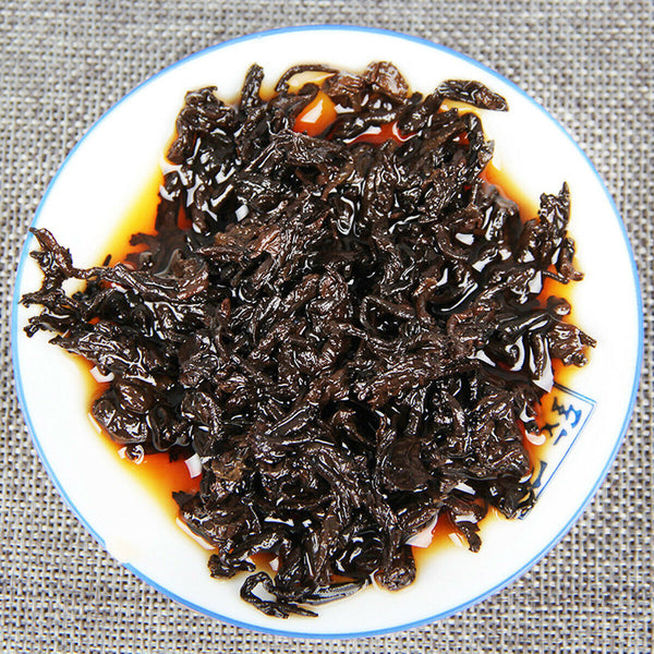HelloYoung Premium Cooked Puerh Tea Cake Chinese Yunnan Tea TheOlder The More Fragrant 200g
