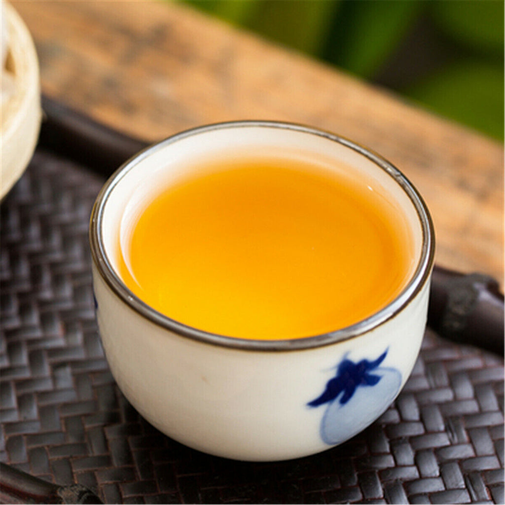 Organic Ball-shaped Aged Shou Mei Longevity Eyebrow Handmade White Tea Black Tea