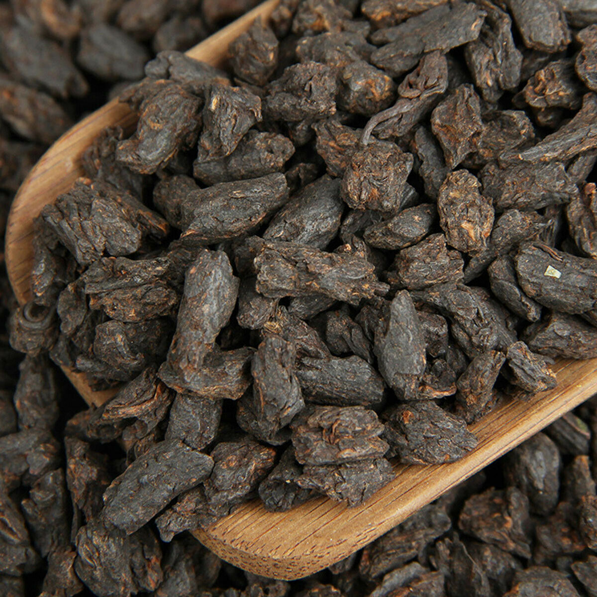 HelloYoung Ripe Puer Tea  Bulk Yunnan Pu-erh Tea Glutinous Rice Fragrant Bamboo Basket 500g