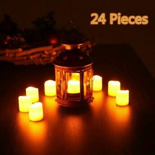 24x LED Flameless Tea Light Tealight Candle Wedding Decoration Battery Included Secondary image