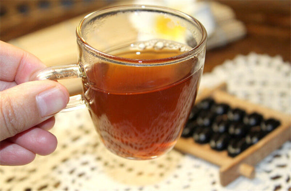 HelloYoung Yunnan Chagao Ecology Old Trees Ripe Puerh Cha Gao Pu erh Tea Brick 14g/20pcs