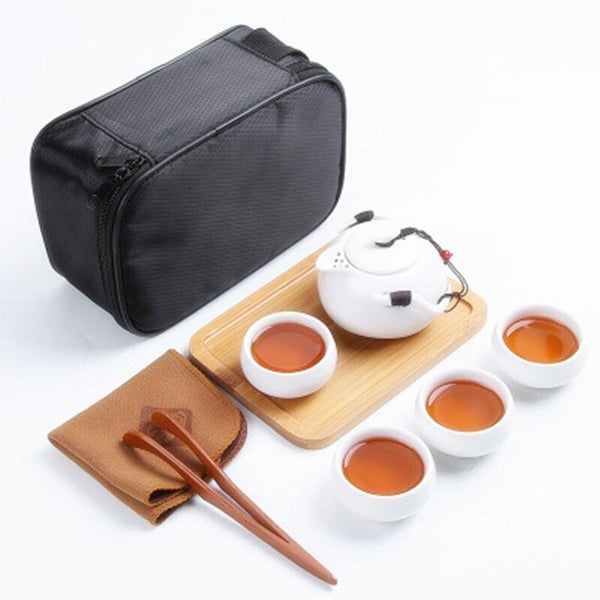 Kettle Gaiwan Tea Cup Portable Tea Drinkware Ceramic Teapot for Chinese Tea Pot