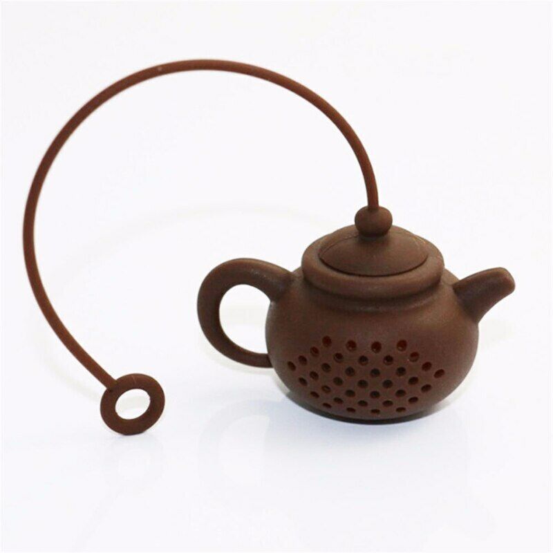 Silicone Tea Infusers Tea Strainer Tea Pot Shape Bag New Creative High Quality