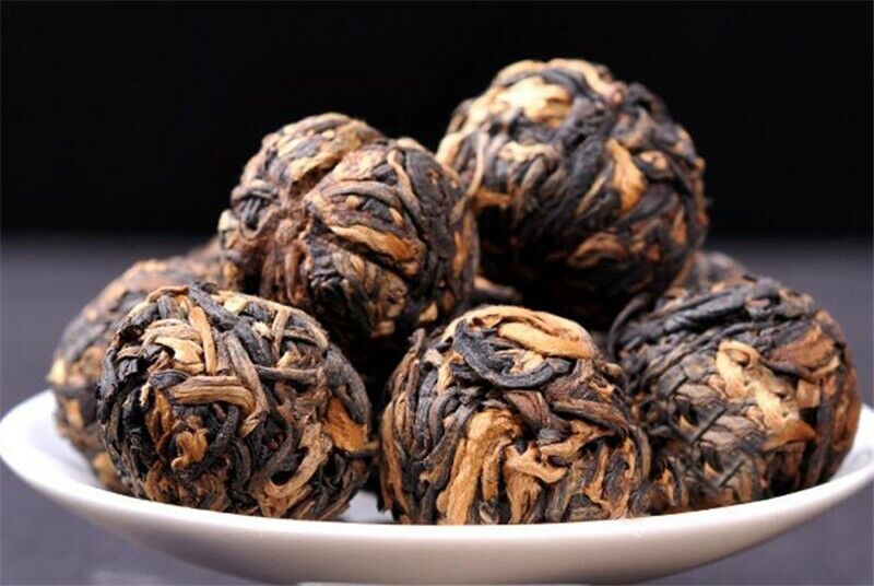 HelloYoung Handmade Dianhong Black Tea Small Gold Ball Diuretic Lower BPChinese Kongfu Tea