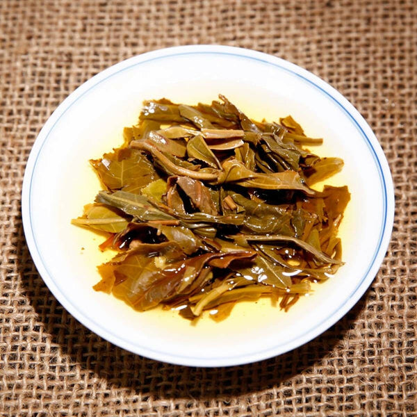 HelloYoung Pu Erh Tea Raw Puerh Organic Tea Cake Food Green Tea Sheng Cha China Yunnan 330g