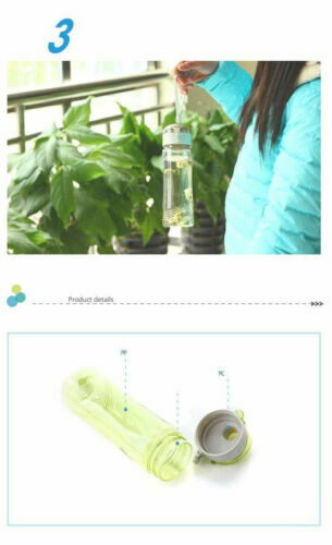 Portable Sports Water Bottles Outdoor Cycling Running Camping Juice Drinkware