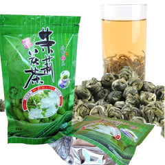 HelloYoung Top Jasmine Flower Tea Jasmine Pearl Natural Green Tea Chinese Fragrant Tea100g