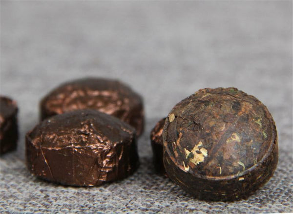 HelloYoung Small Canned Tuocha Organic Puer Black Tea Yunnan Glutinous Rice Pu Erh Tea 100g
