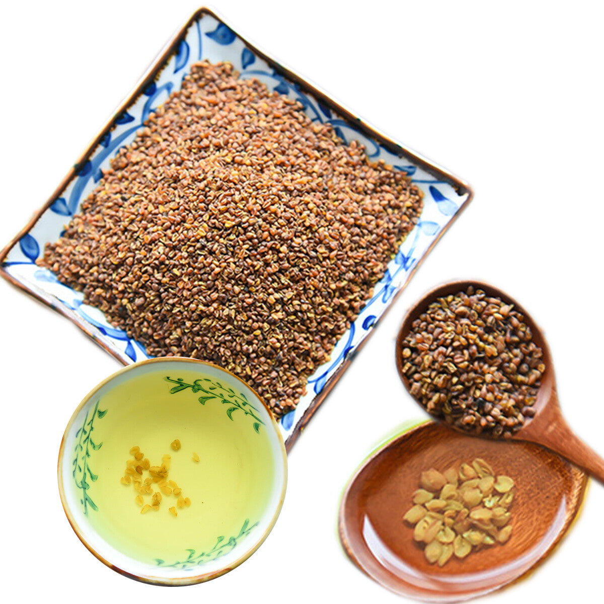 Pure Natural Black Bitter Tea Bitter Buckwheat Whole Germ Herbal Tea Green Food Secondary image
