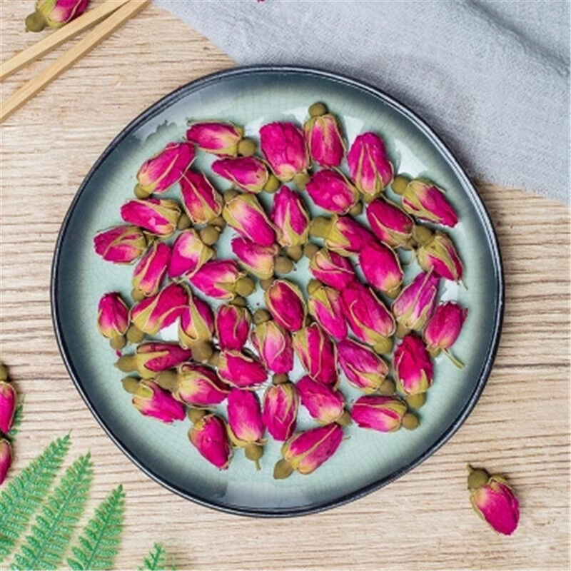 50g Organic Rose Bud Fragrant Flower Tea Fragrance Dried Rose Health Care Herbal
