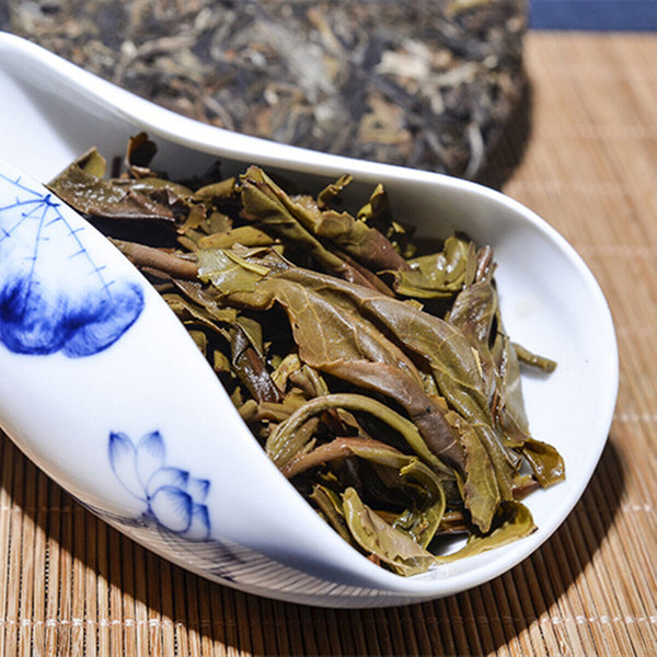 HelloYoung Banzhang Wang Puer Tea High Quality Sheng Pu-erh Cha Puerh Tea Green Tea 357g