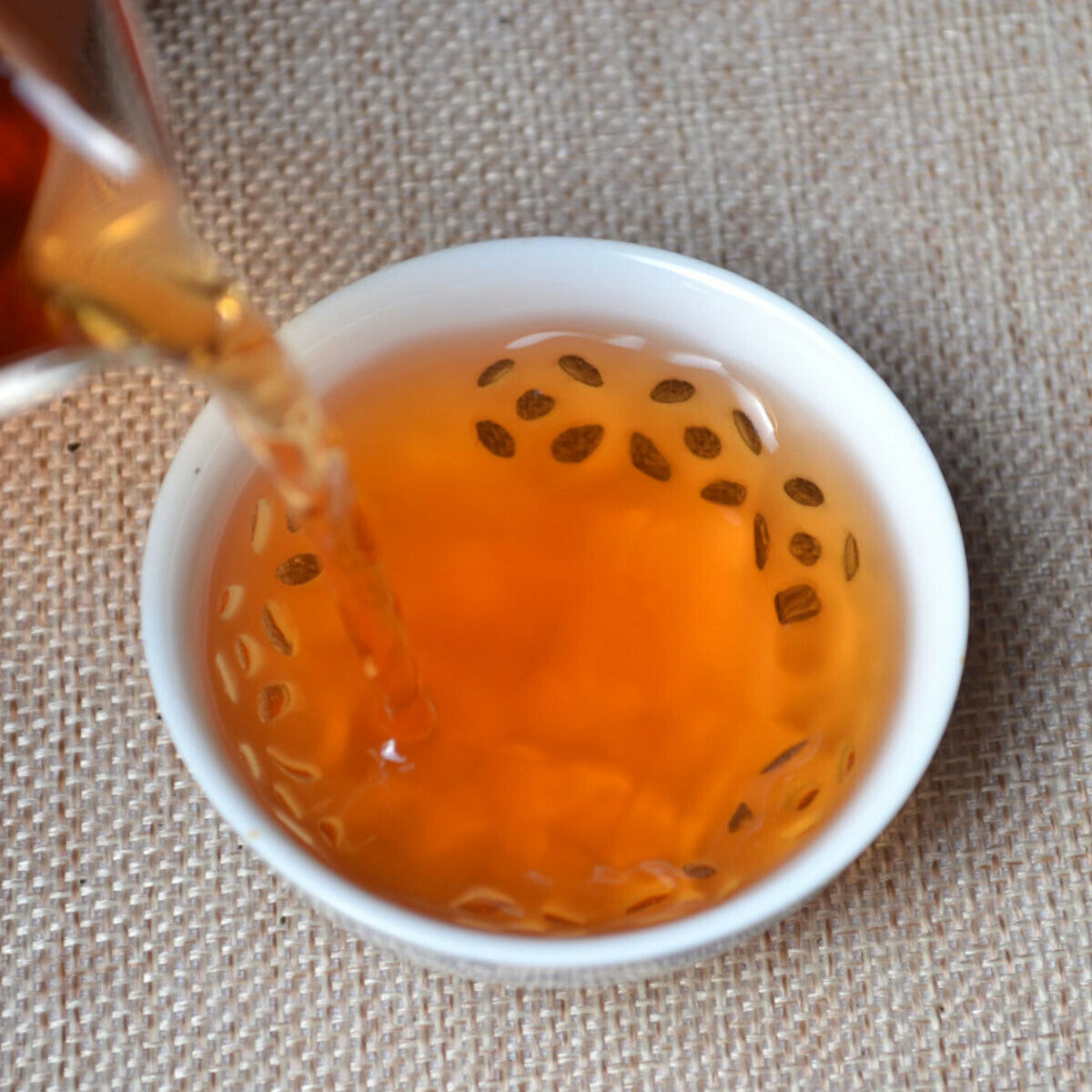 HelloYoung Premium Pu erh Tea Ripe Cake Yunnan Puer Black Tea Jingmaishan Old Tree Tea 357g